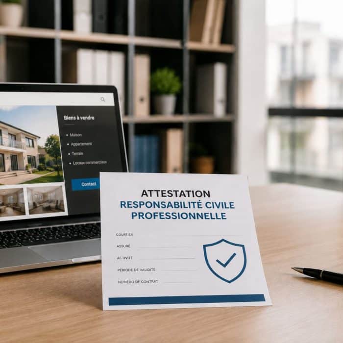 attestation d'assurance responsabilité civile professionnelle