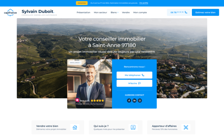 site internet conseiller