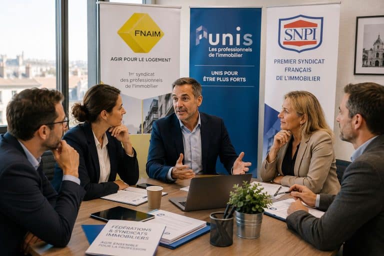 réunion de la fédération et des syndicats de l'immobilier